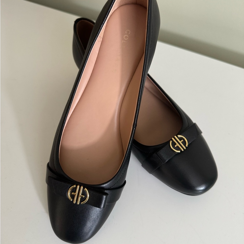 *Almost New* Cole Haan Malta Black Wedge for work and party